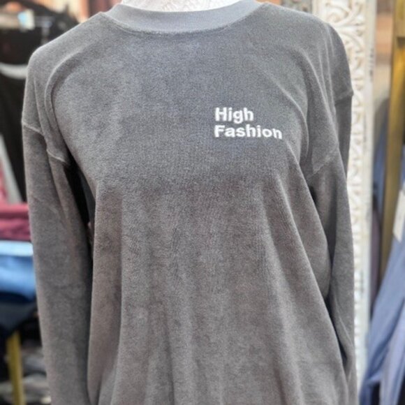 Suburban Riot Women's High Fashion Terry Sweatshirt - Picture 1 of 8